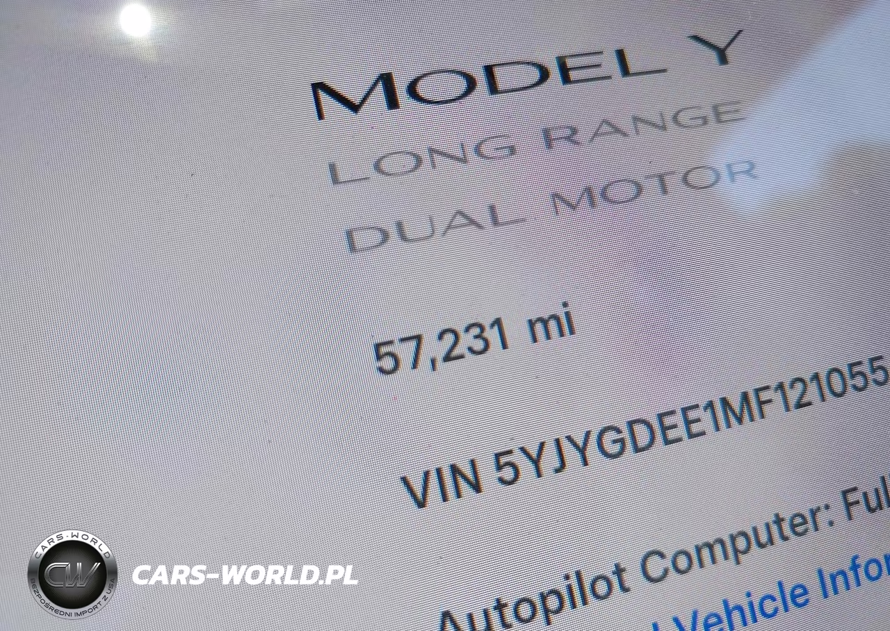2021 Tesla Model Y Long Range Dual Motor All-Wheel Drive VIN:5YJYGDEE1MF121055 - 15