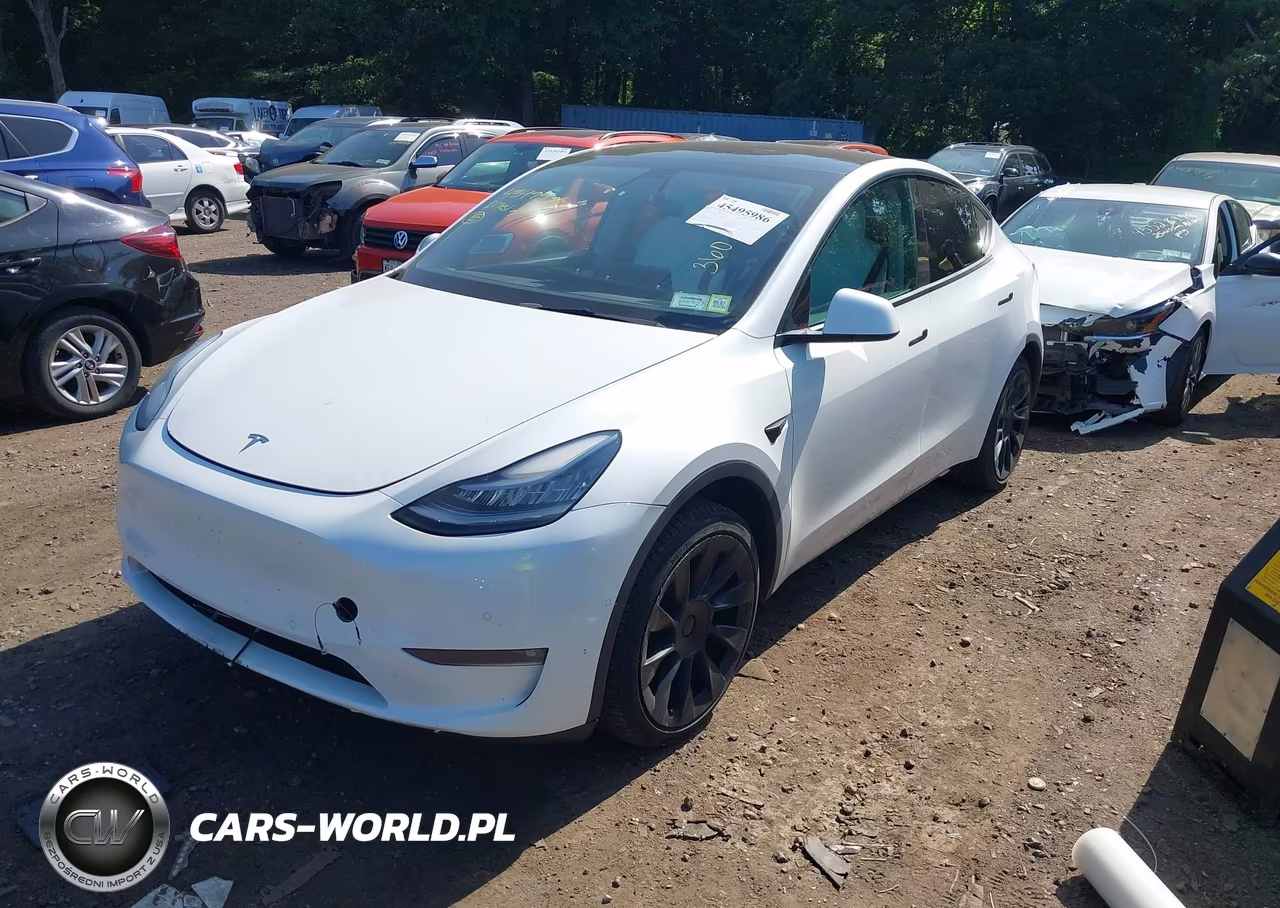 2021 Tesla Model Y Long Range Dual Motor All-Wheel Drive VIN:5YJYGDEE1MF121055 - 2