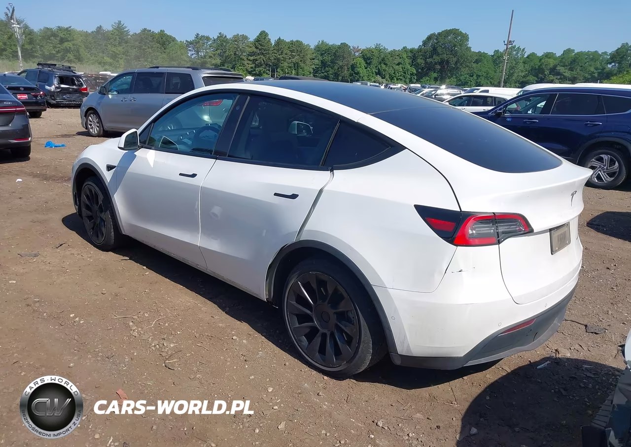 2021 Tesla Model Y Long Range Dual Motor All-Wheel Drive VIN:5YJYGDEE1MF121055 - 3