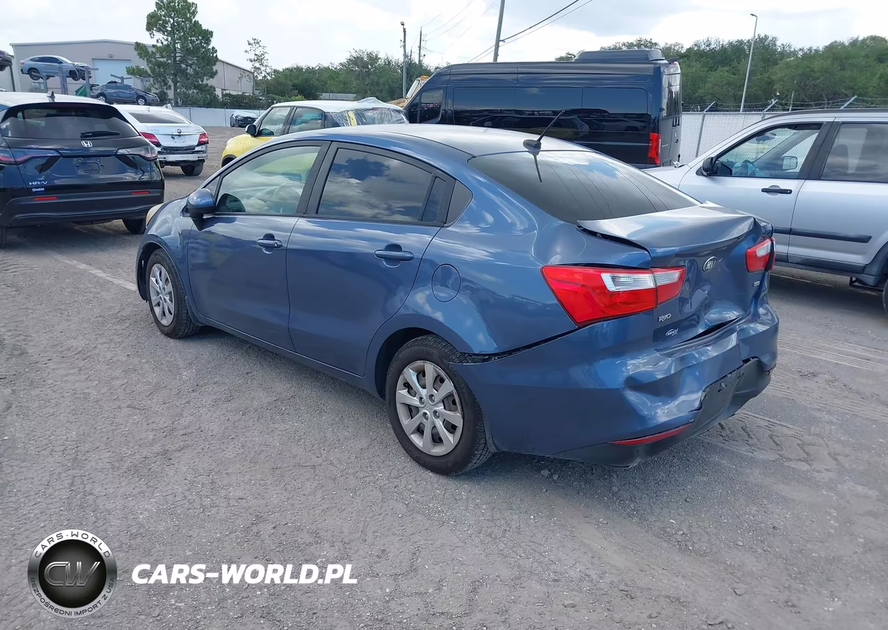 2016 Kia Rio Lx VIN:KNADM4A34G6699370 - 3