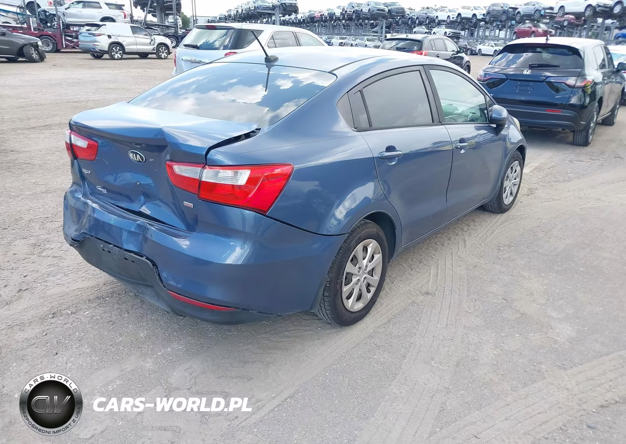 2016 Kia Rio Lx VIN:KNADM4A34G6699370 - 4