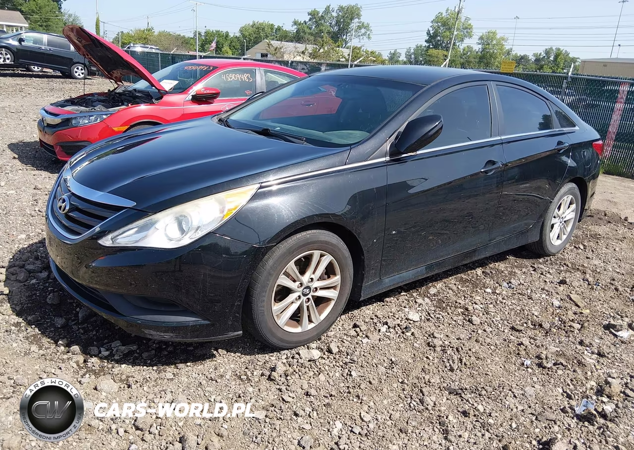 2014 Hyundai Sonata Gls VIN:5NPEB4AC9EH902883 - 2