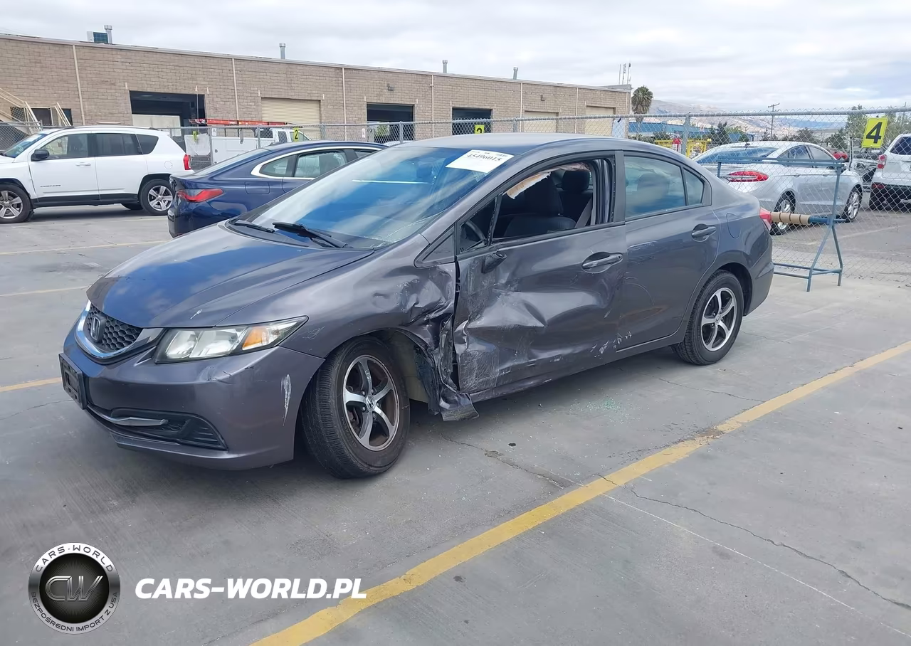 2015 Honda Civic Se VIN:19XFB2F76FE243543 - 2