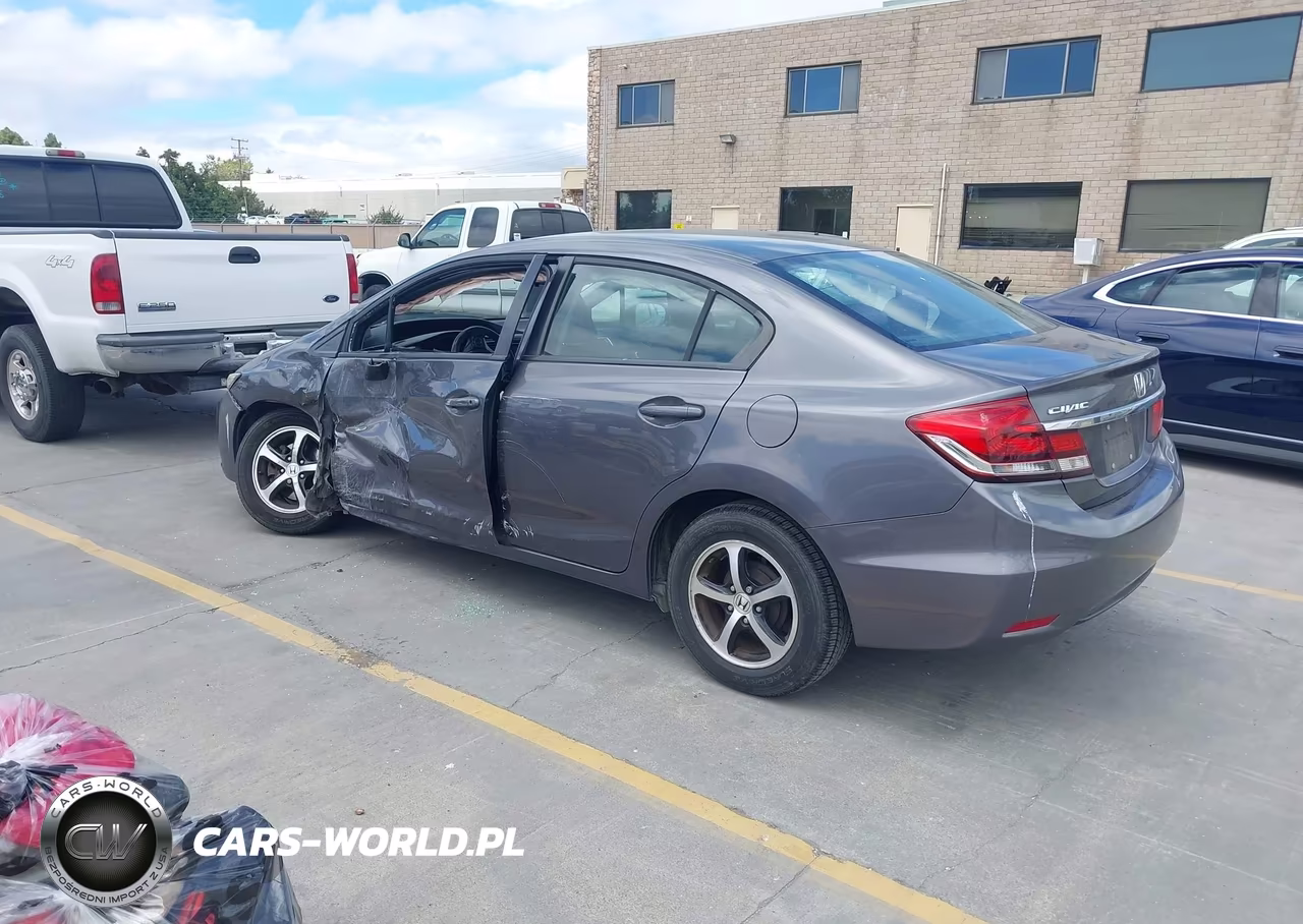 2015 Honda Civic Se VIN:19XFB2F76FE243543 - 3