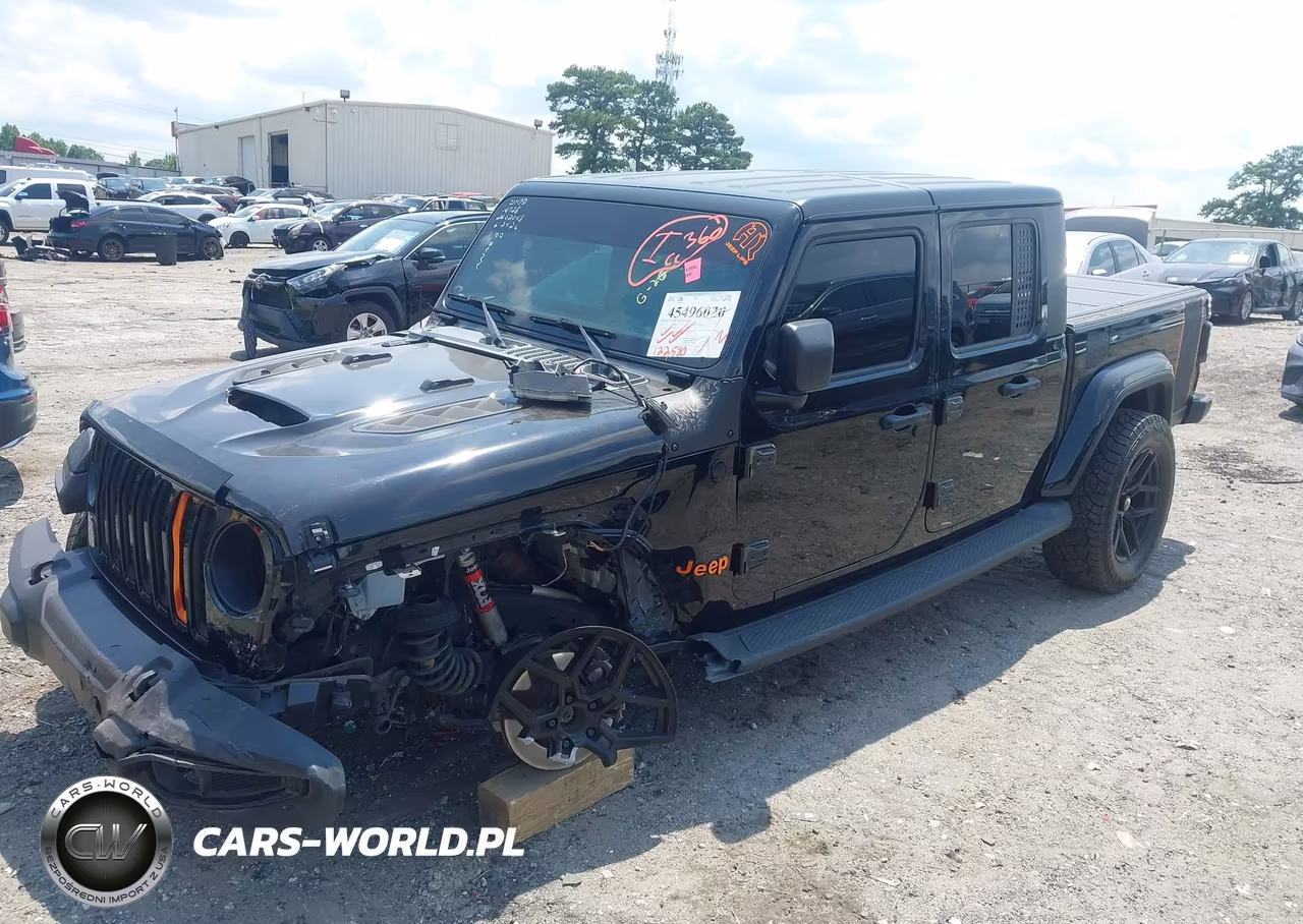 2021 Jeep Gladiator Overland 4X4 VIN:1C6HJTFG2ML504728 - 2