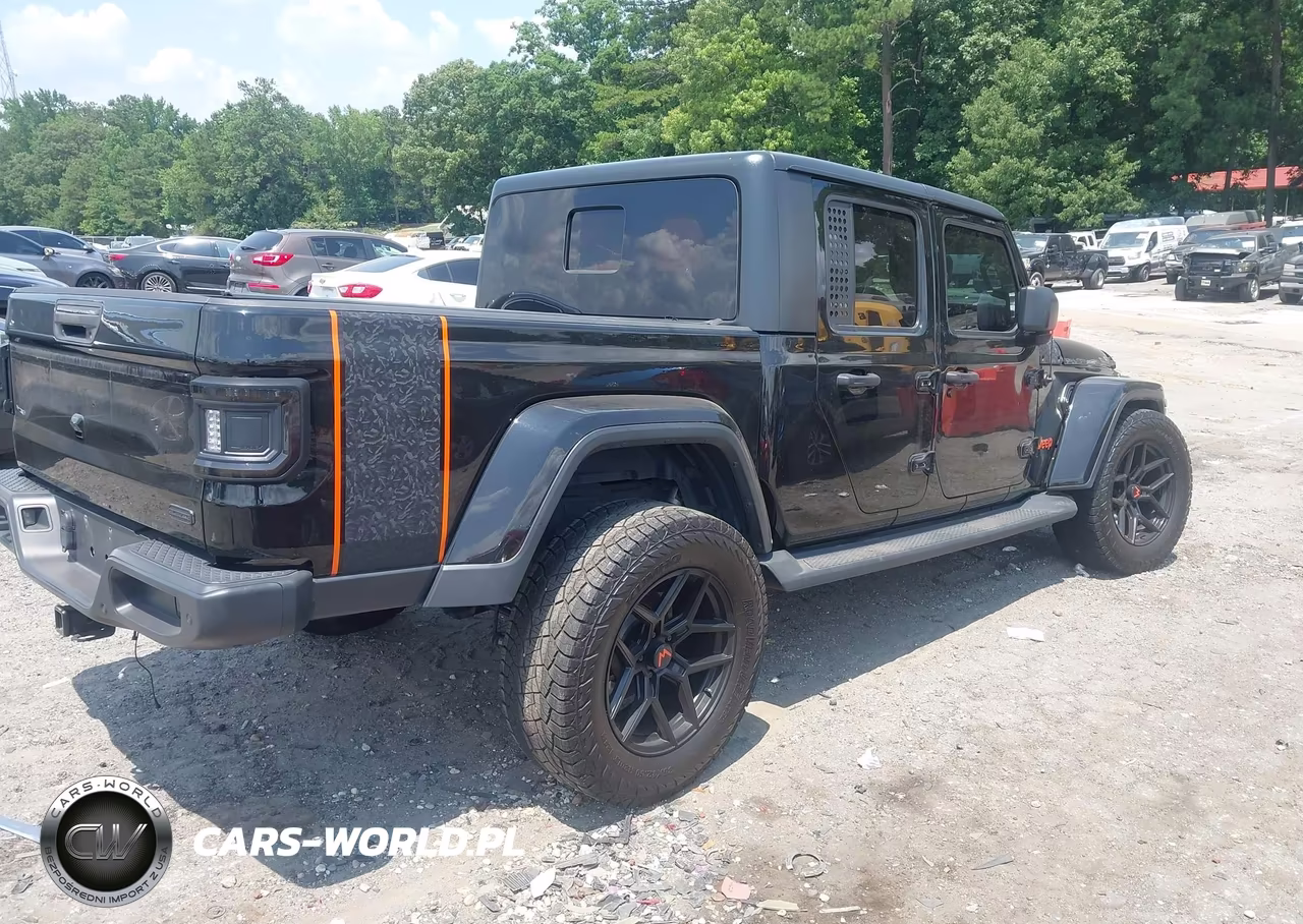 2021 Jeep Gladiator Overland 4X4 VIN:1C6HJTFG2ML504728 - 4