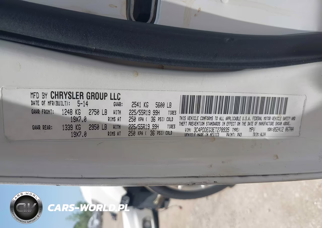 2014 Dodge Journey R-T VIN:3C4PDDEG3ET278935 - 9