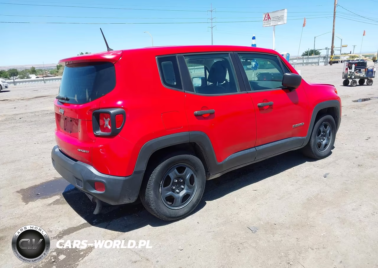 2017 Jeep Renegade Sport VIN:ZACCJAAH0HPG06621 - 4