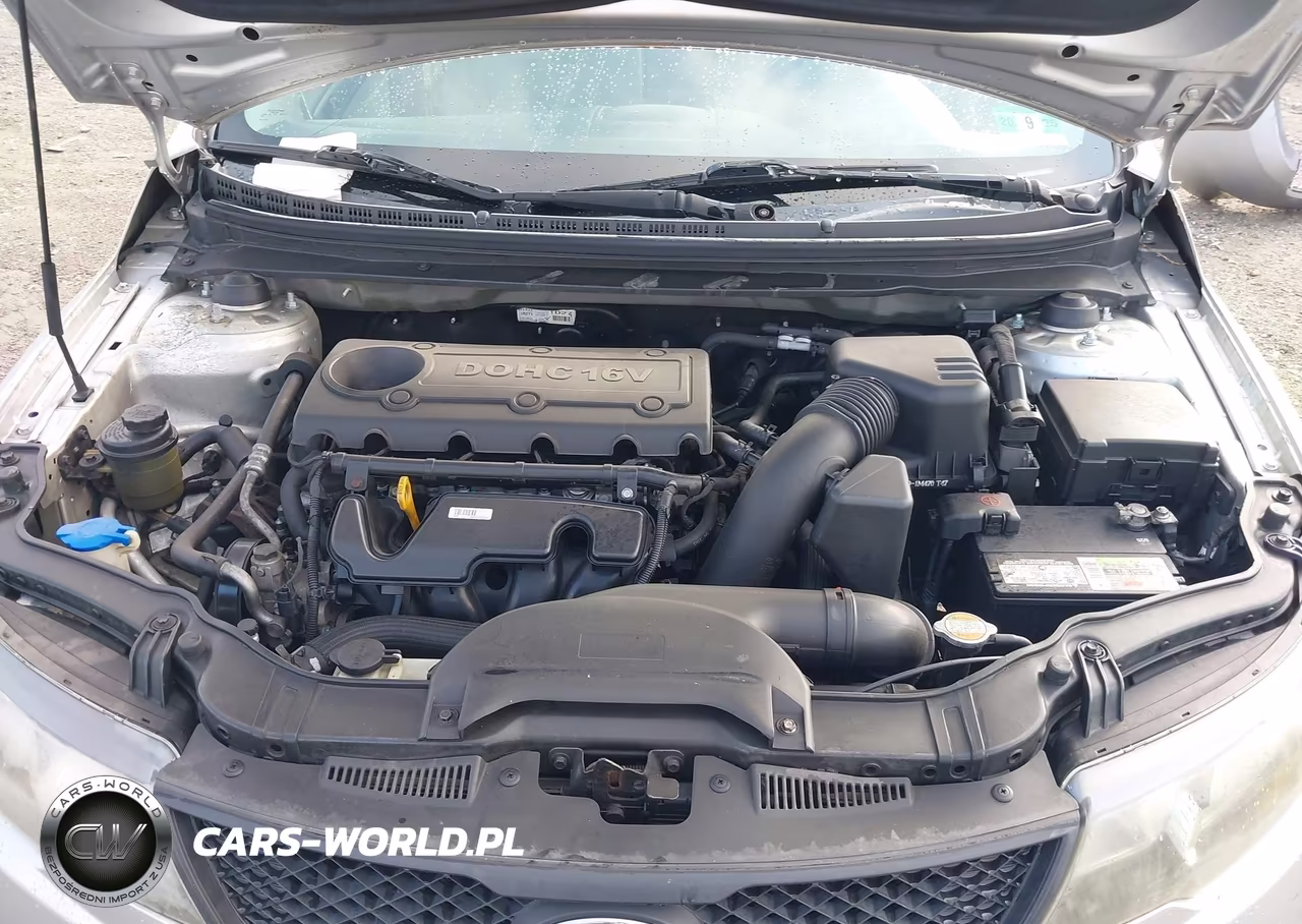 2010 Kia Forte Lx VIN:KNAFT4A21A5186707 - 10
