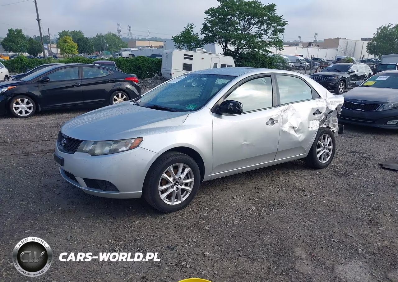 2010 Kia Forte Lx VIN:KNAFT4A21A5186707 - 2