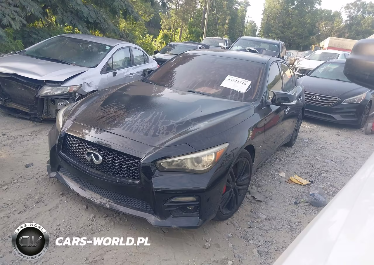 2014 Infiniti Q50 Sport VIN:JN1BV7AP1EM681464 - 2