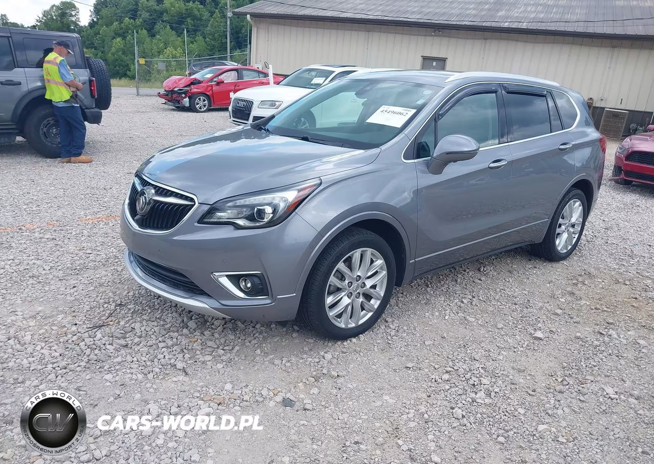 2019 Buick Envision Awd Premium Ii VIN:LRBFX4SX8KD015525 - 2