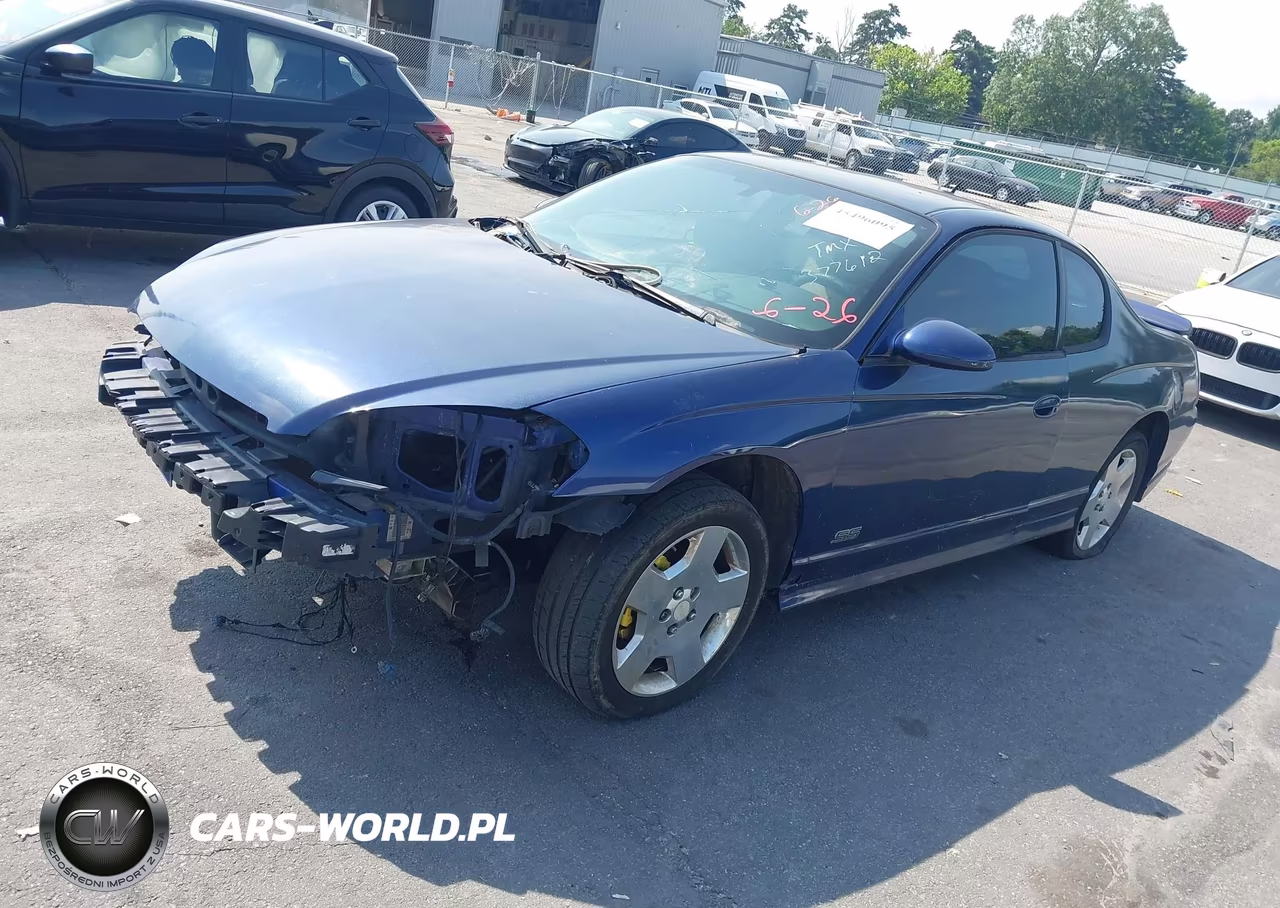 2006 Chevrolet Monte Carlo Ss VIN:2G1WL15C469377612 - 2