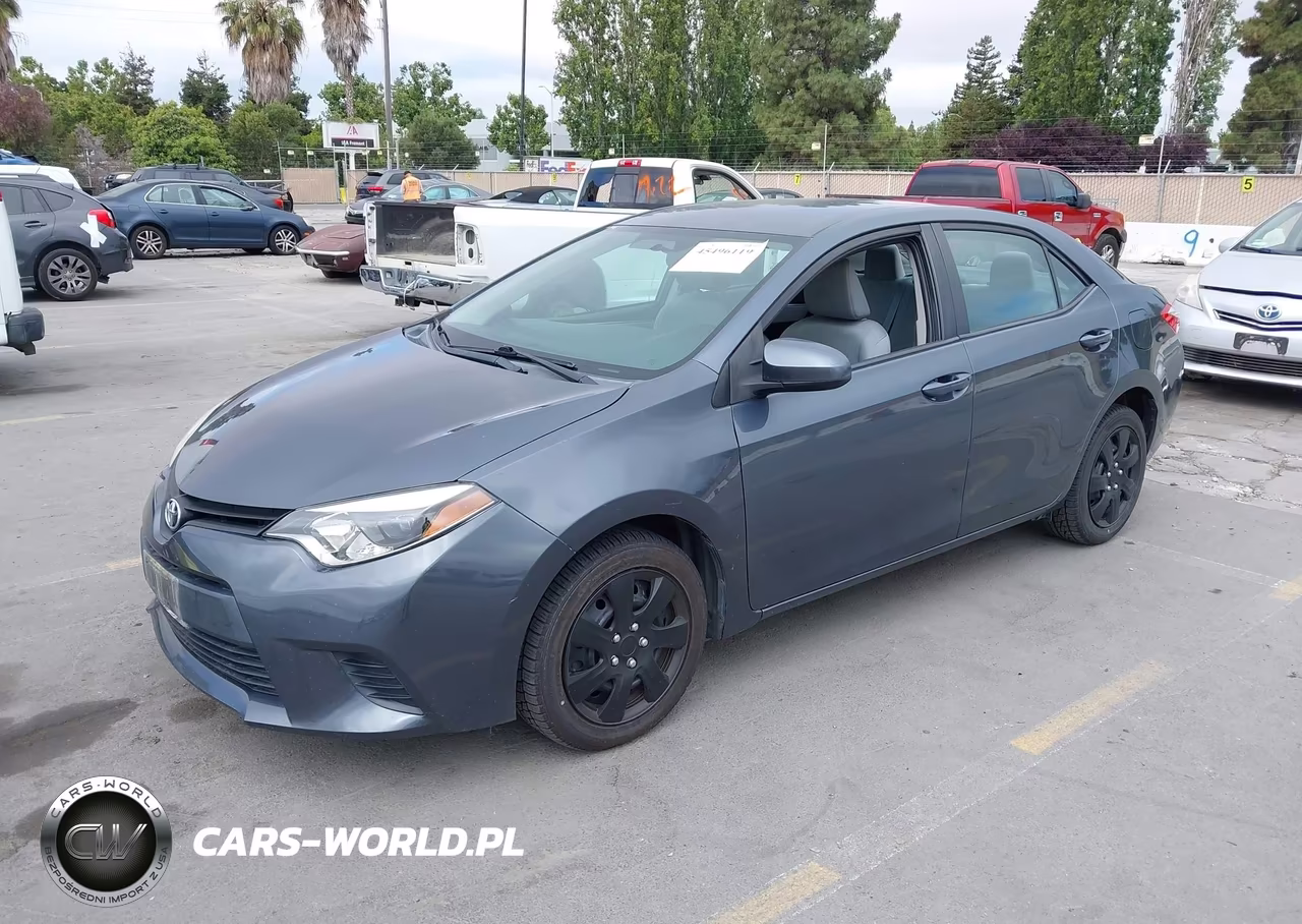 2014 Toyota Corolla Le VIN:5YFBURHE3EP110507 - 2