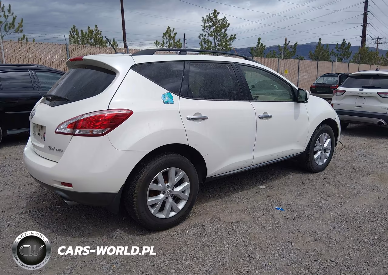 2012 Nissan Murano Sv VIN:JN8AZ1MW1CW226021 - 4