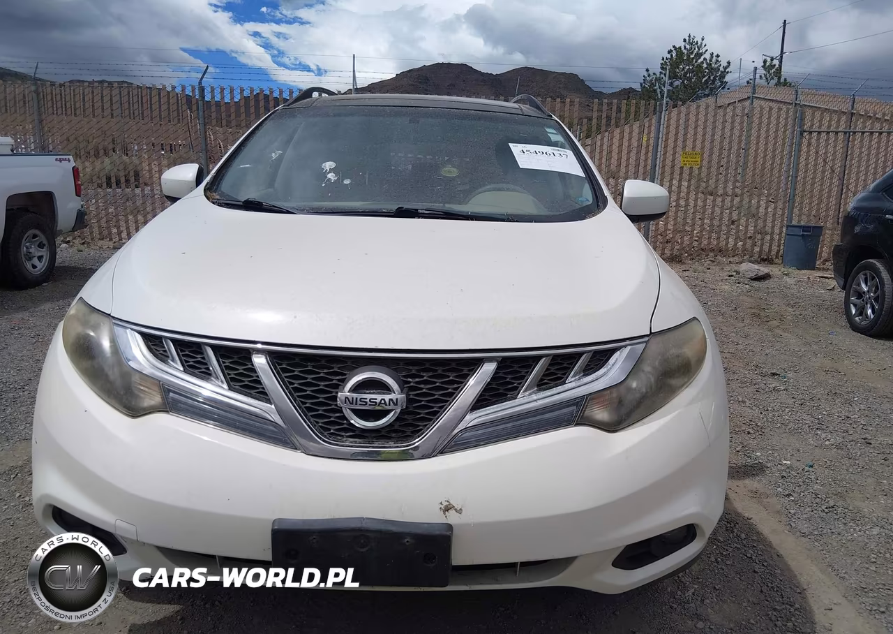 2012 Nissan Murano Sv VIN:JN8AZ1MW1CW226021 - 6