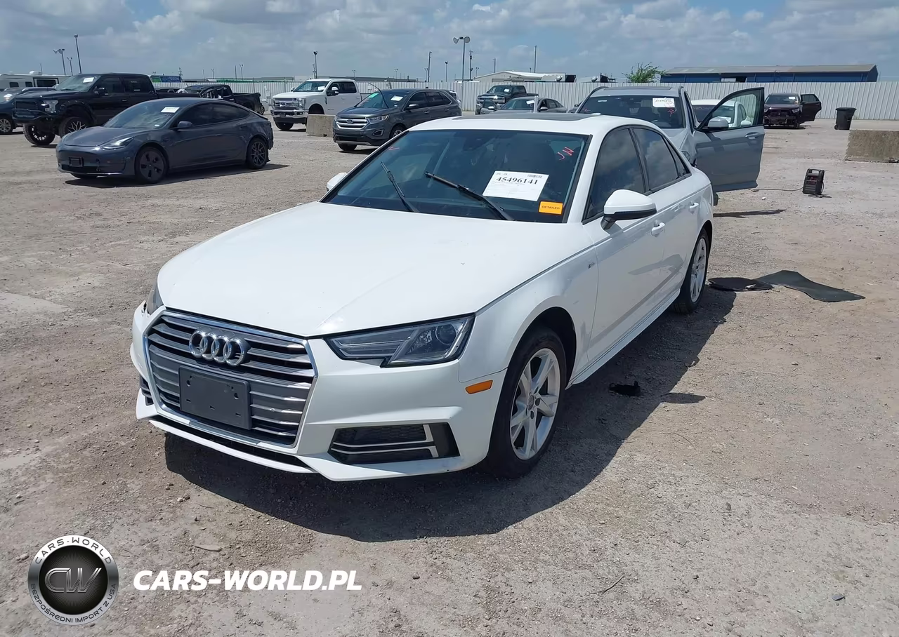 2018 Audi A4 2.0T Ultra Premium VIN:WAUKMAF46JA114638 - 2