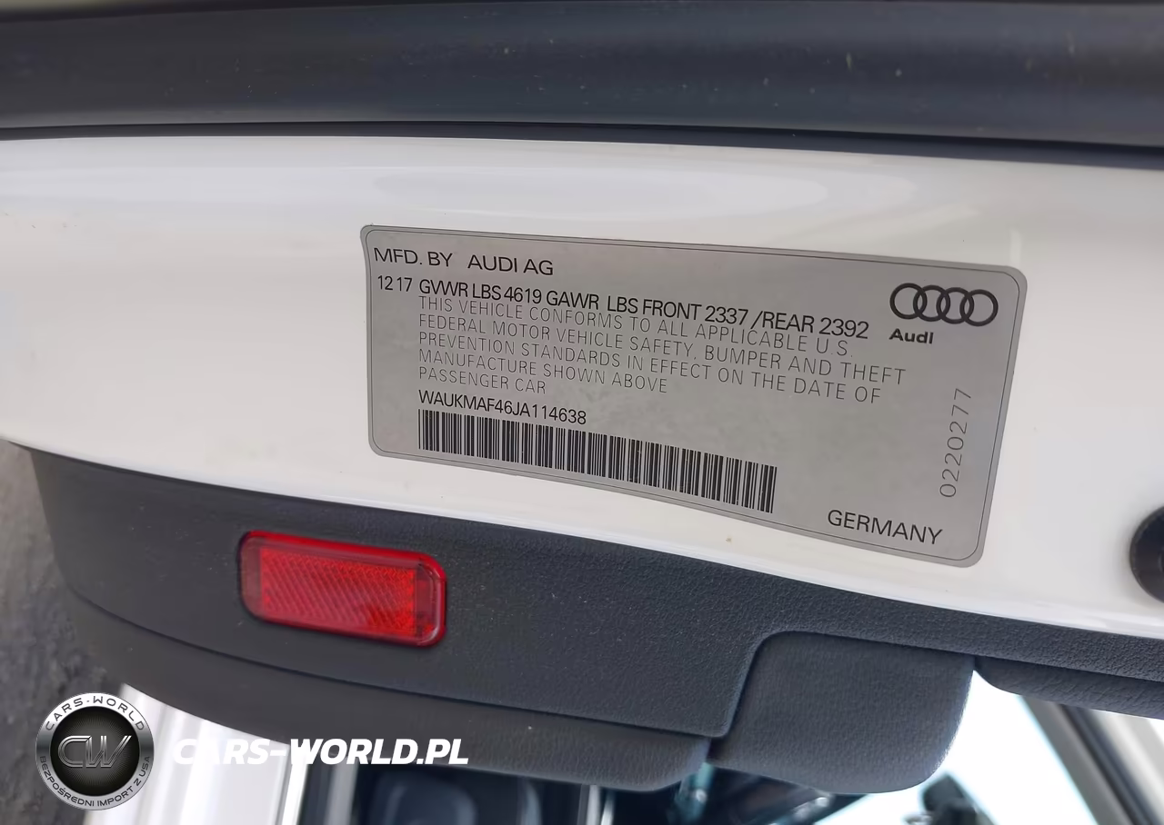 2018 Audi A4 2.0T Ultra Premium VIN:WAUKMAF46JA114638 - 9