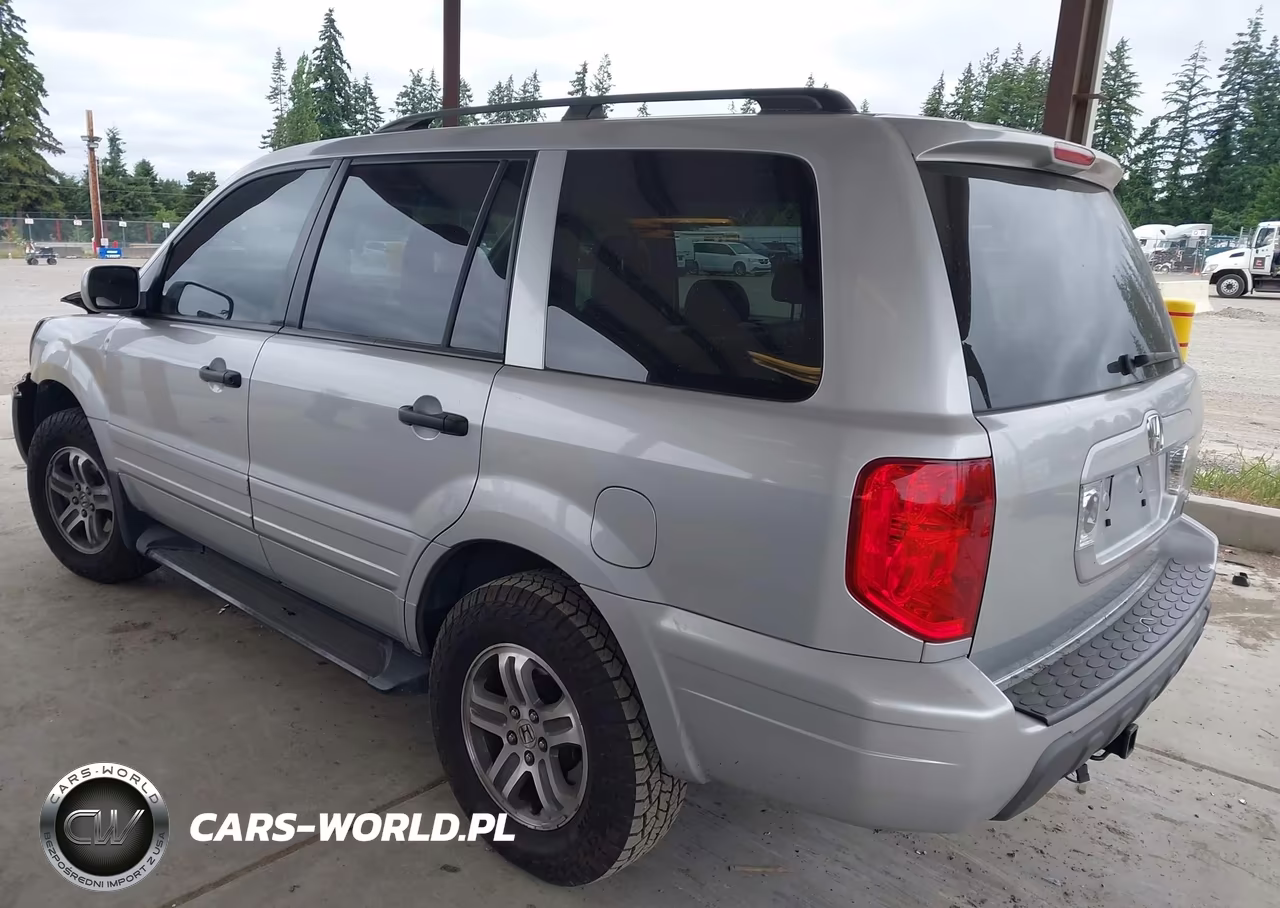 2004 Honda Pilot Ex-L VIN:2HKYF18644H608516 - 3