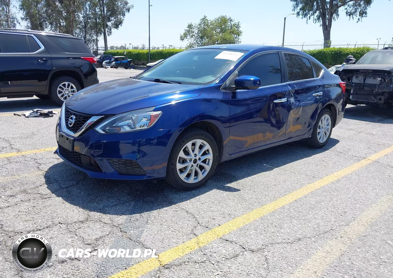 2018 Nissan Sentra Sv VIN:3N1AB7AP3JY249163 - 2