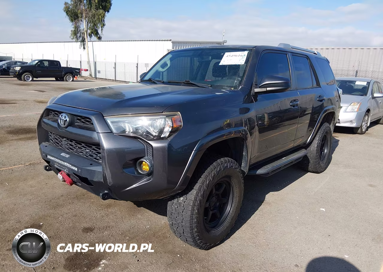 2016 Toyota 4Runner Sr5 VIN:JTEBU5JR7G5405272 - 2