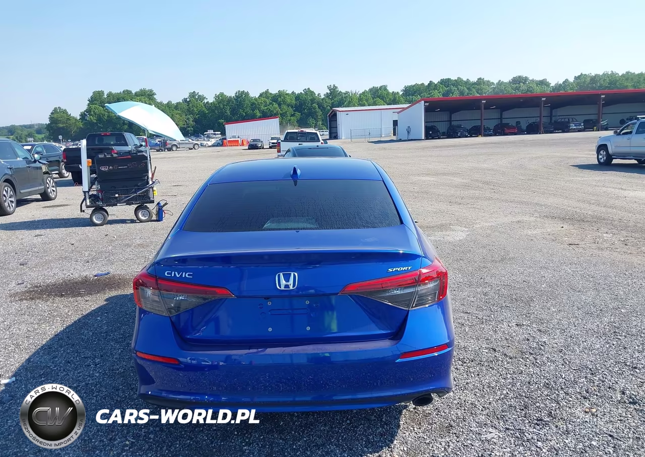2022 Honda Civic Sport VIN:2HGFE2F58NH562257 - 17