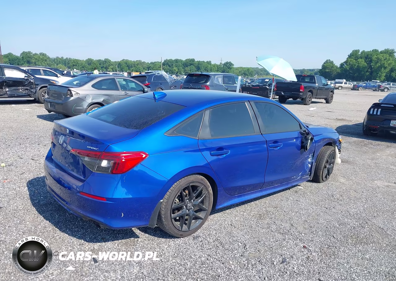 2022 Honda Civic Sport VIN:2HGFE2F58NH562257 - 4