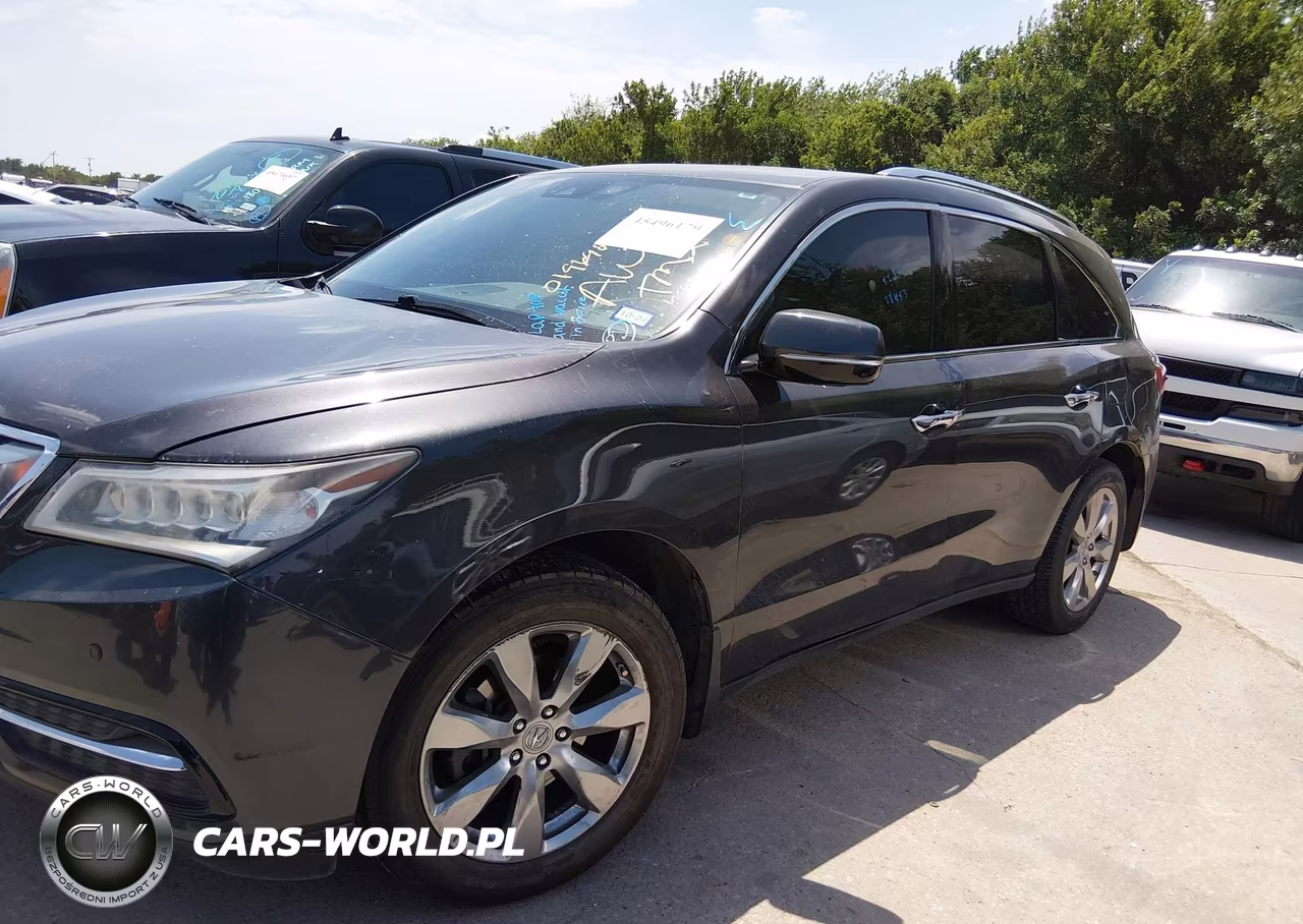 2016 Acura Mdx Advance Entertainment Packages-Advance Package VIN:5FRYD4H90GB019692 - 14