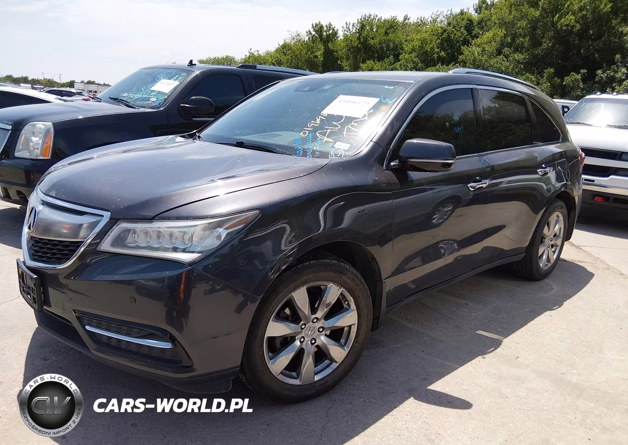 2016 Acura Mdx Advance Entertainment Packages-Advance Package VIN:5FRYD4H90GB019692 - 2