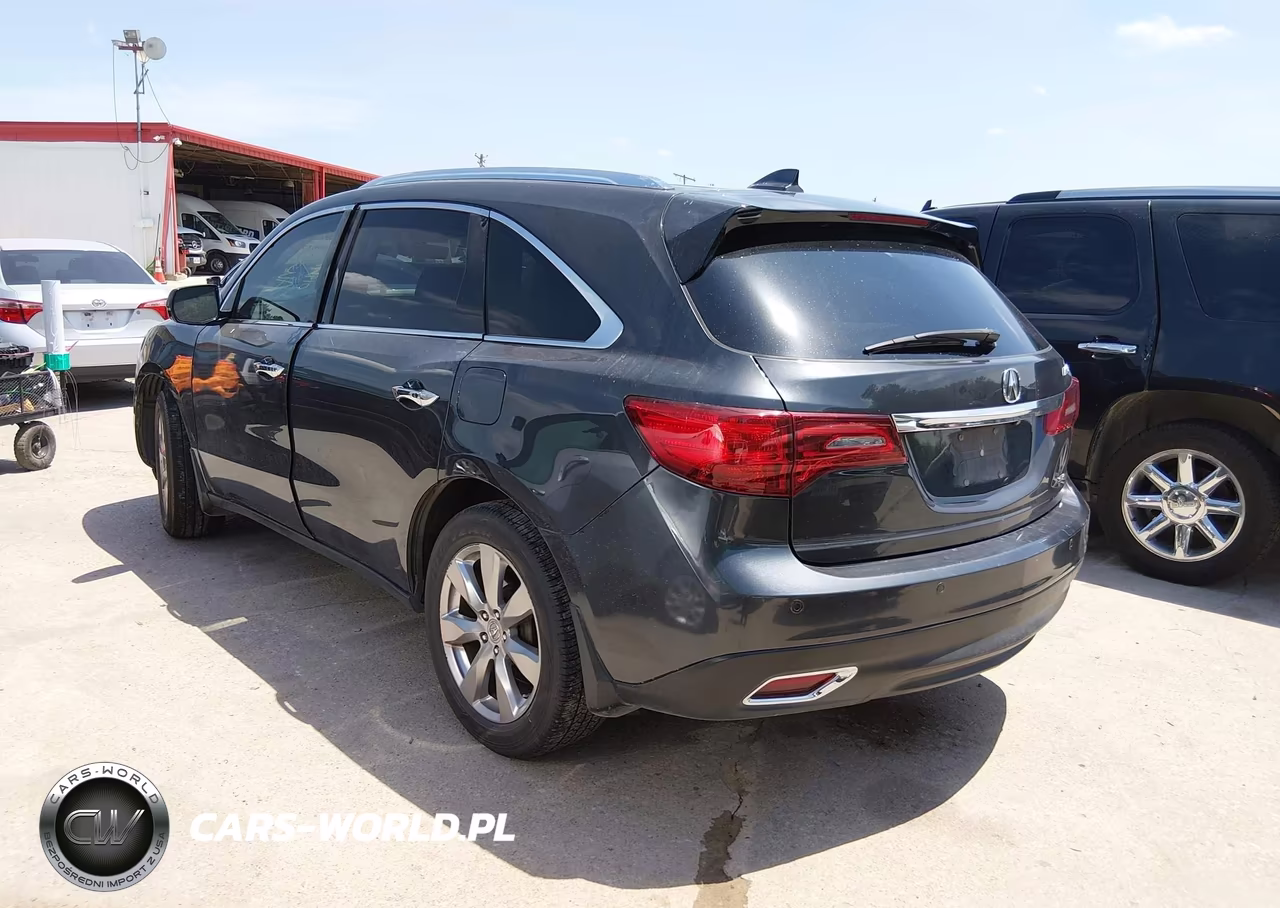 2016 Acura Mdx Advance Entertainment Packages-Advance Package VIN:5FRYD4H90GB019692 - 3
