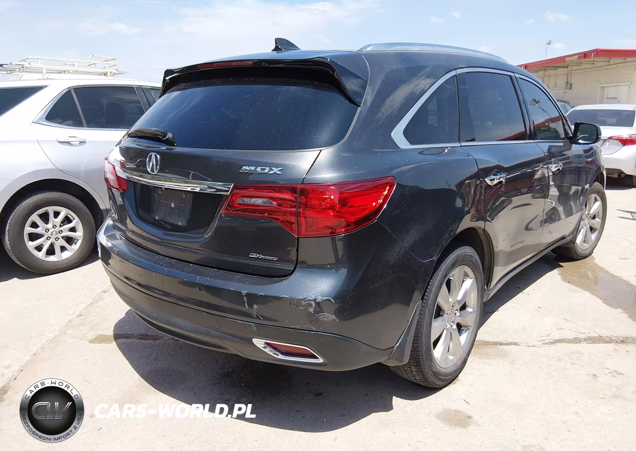 2016 Acura Mdx Advance Entertainment Packages-Advance Package VIN:5FRYD4H90GB019692 - 4