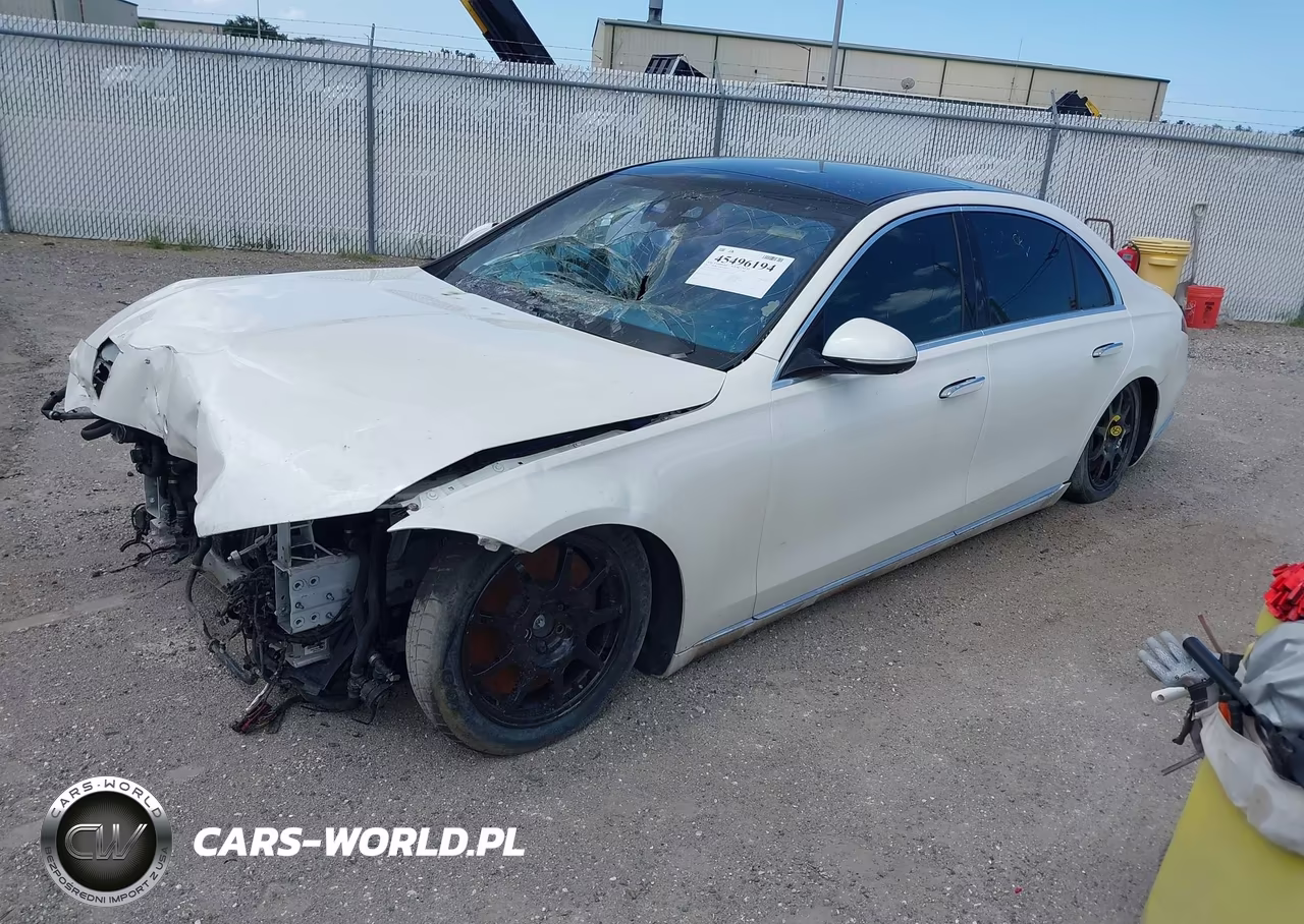 2021 Mercedes-Benz S 580 4Matic VIN:W1K6G7GB3MA033733 - 2