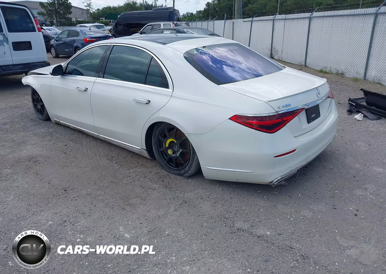 2021 Mercedes-Benz S 580 4Matic VIN:W1K6G7GB3MA033733 - 3