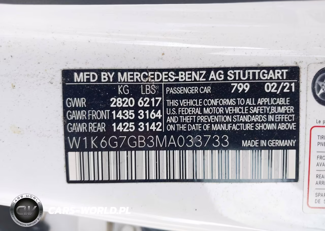 2021 Mercedes-Benz S 580 4Matic VIN:W1K6G7GB3MA033733 - 9
