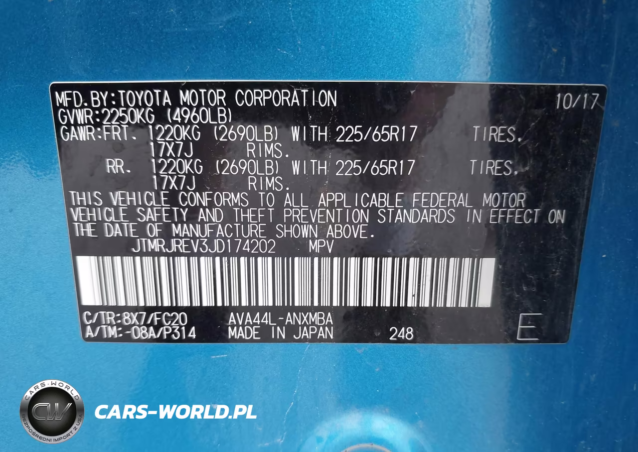 2018 Toyota Rav4 Hybrid Xle VIN:JTMRJREV3JD174202 - 9