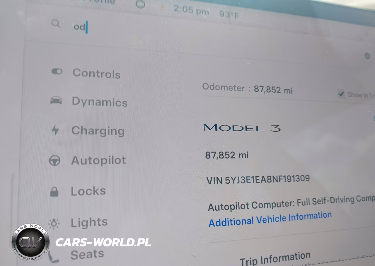 2022 Tesla Model 3 Rear-Wheel Drive VIN:5YJ3E1EA8NF191309 - 14
