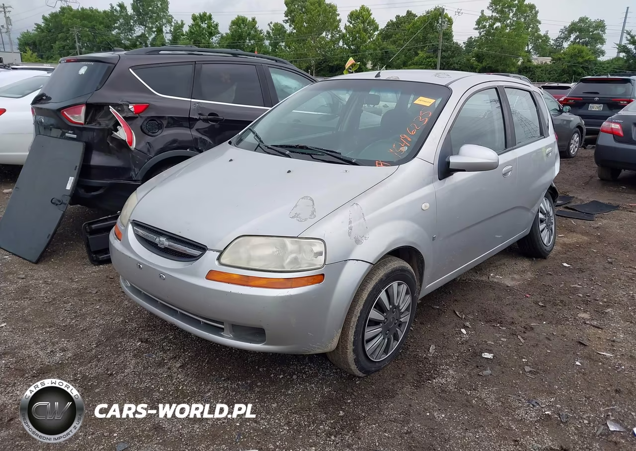 2007 Chevrolet Aveo Ls VIN:KL1TD66607B705239 - 2