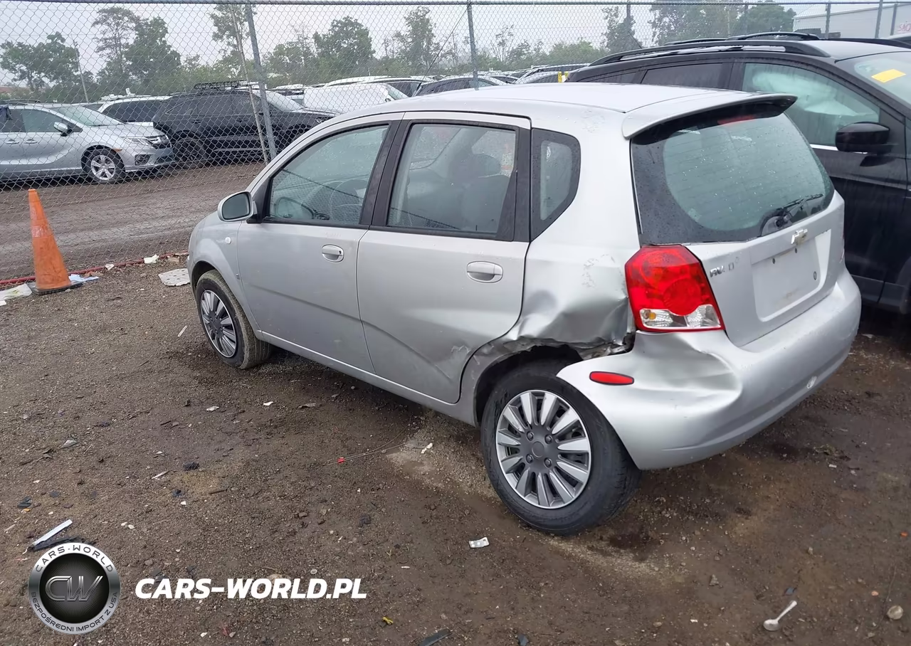 2007 Chevrolet Aveo Ls VIN:KL1TD66607B705239 - 3