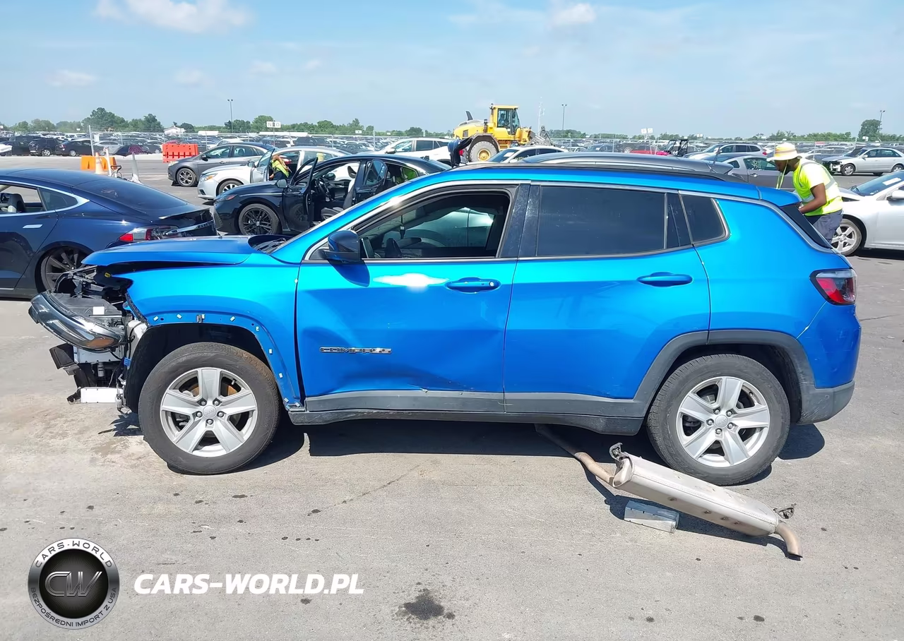 2022 Jeep Compass Latitude 4X4 VIN:3C4NJDBB5NT128253 - 14
