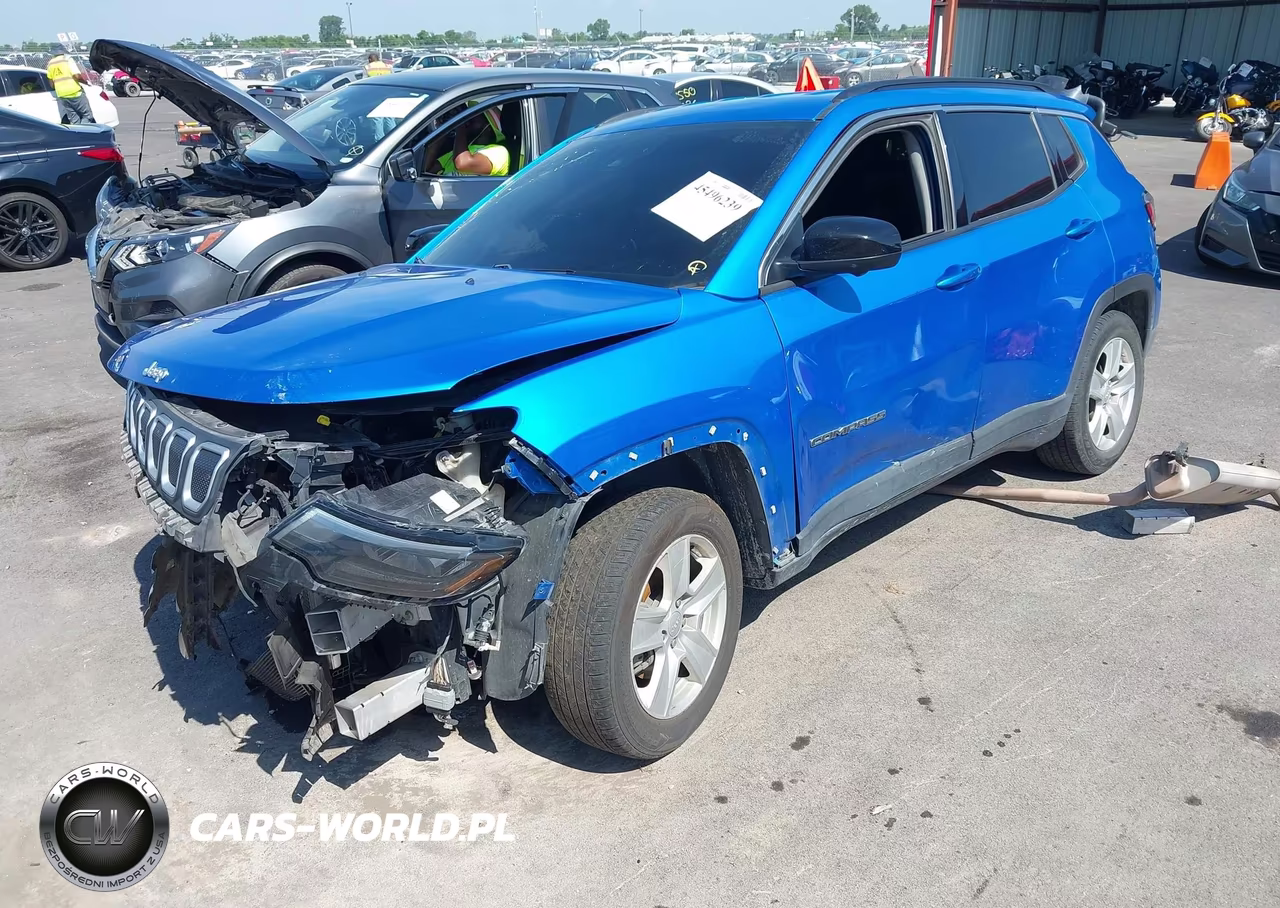 2022 Jeep Compass Latitude 4X4 VIN:3C4NJDBB5NT128253 - 2