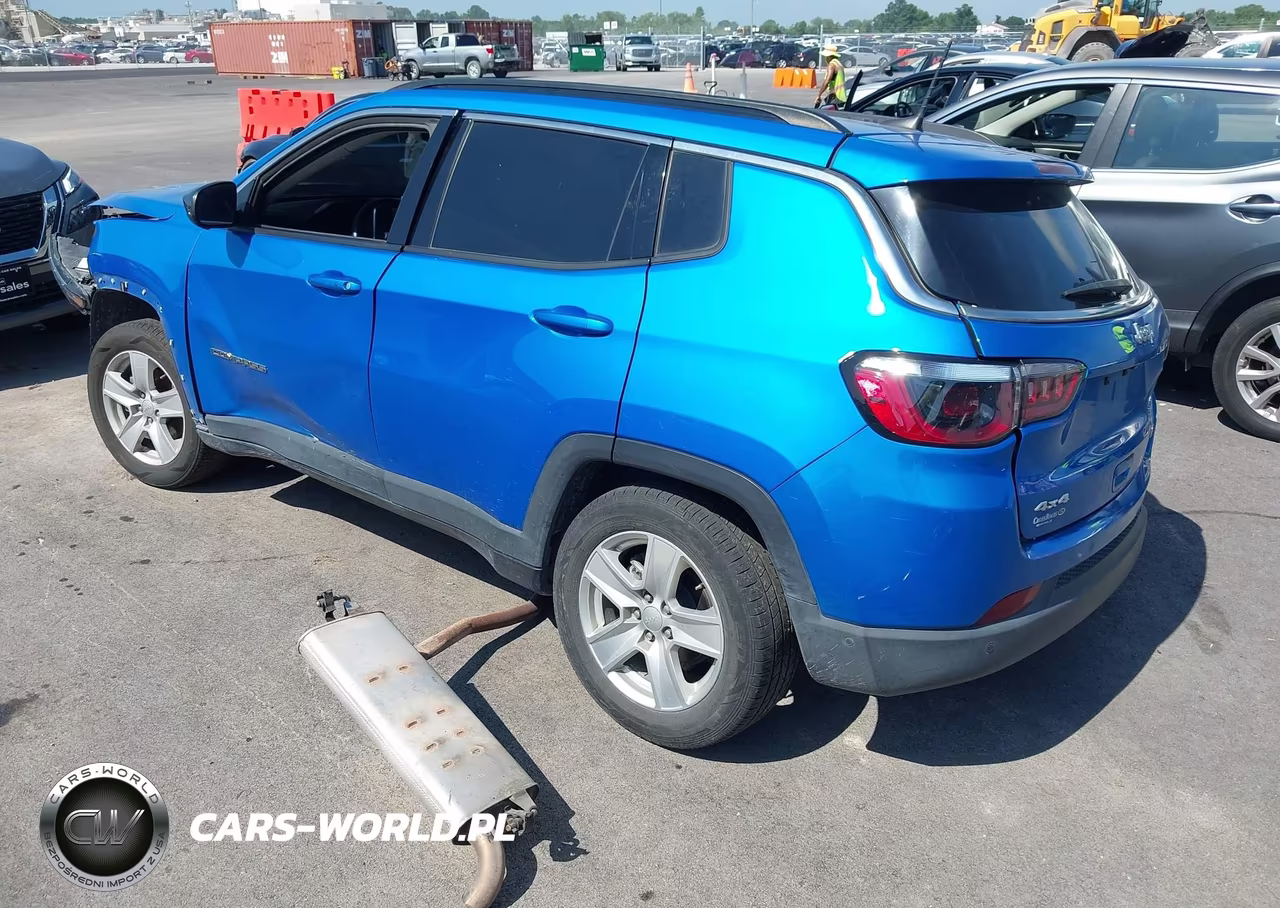 2022 Jeep Compass Latitude 4X4 VIN:3C4NJDBB5NT128253 - 3