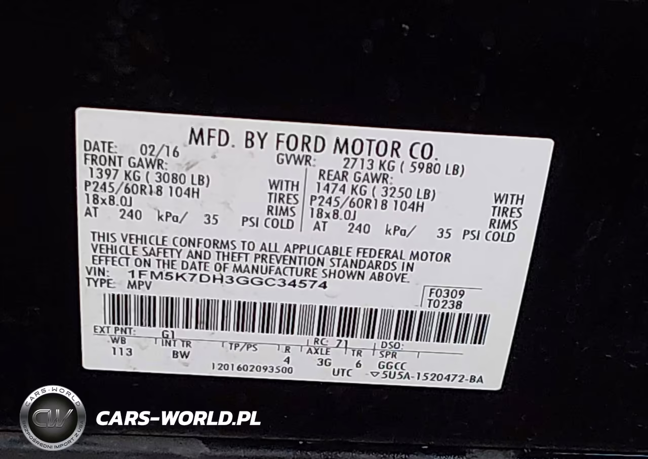 2016 Ford Explorer Xlt VIN:1FM5K7DH3GGC34574 - 9