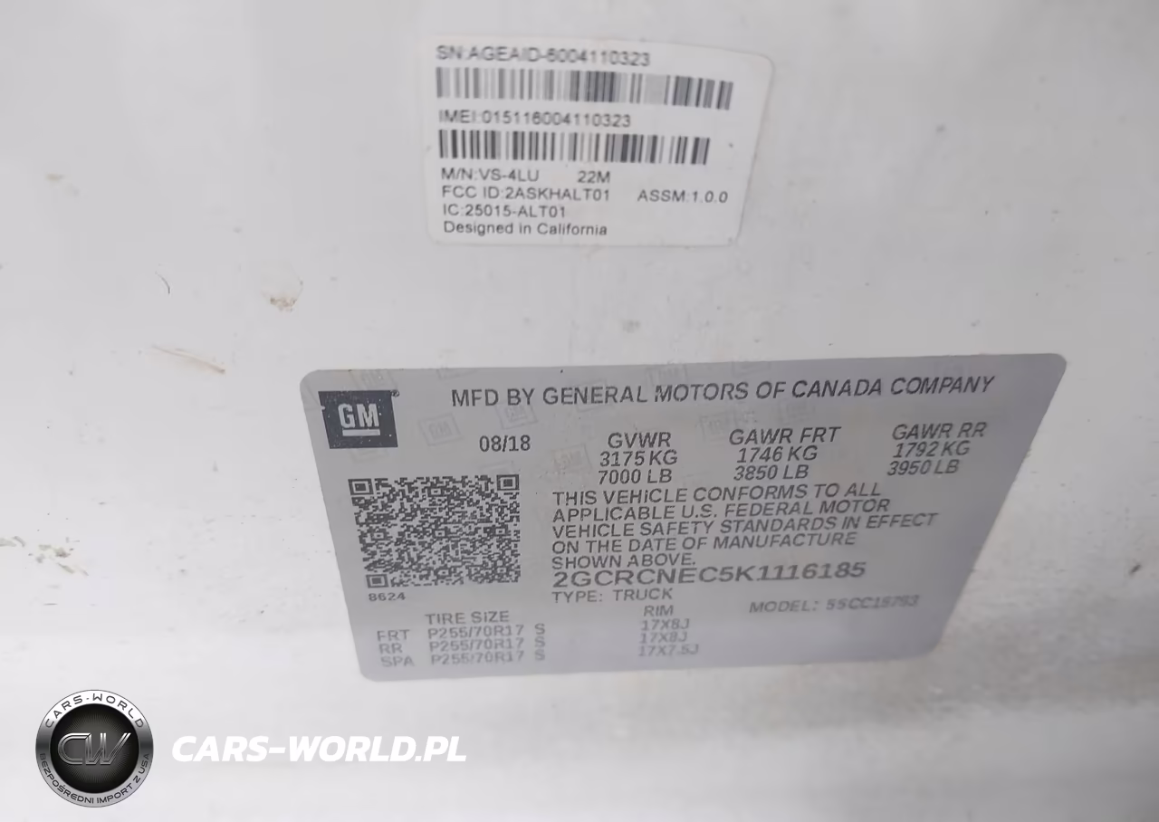 2019 Chevrolet Silverado Ld C1500 VIN:2GCRCNEC5K1116185 - 9