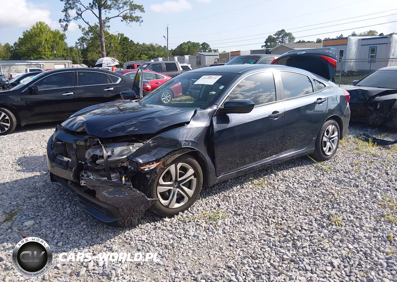 2018 Honda Civic Lx VIN:19XFC2F58JE020733 - 2