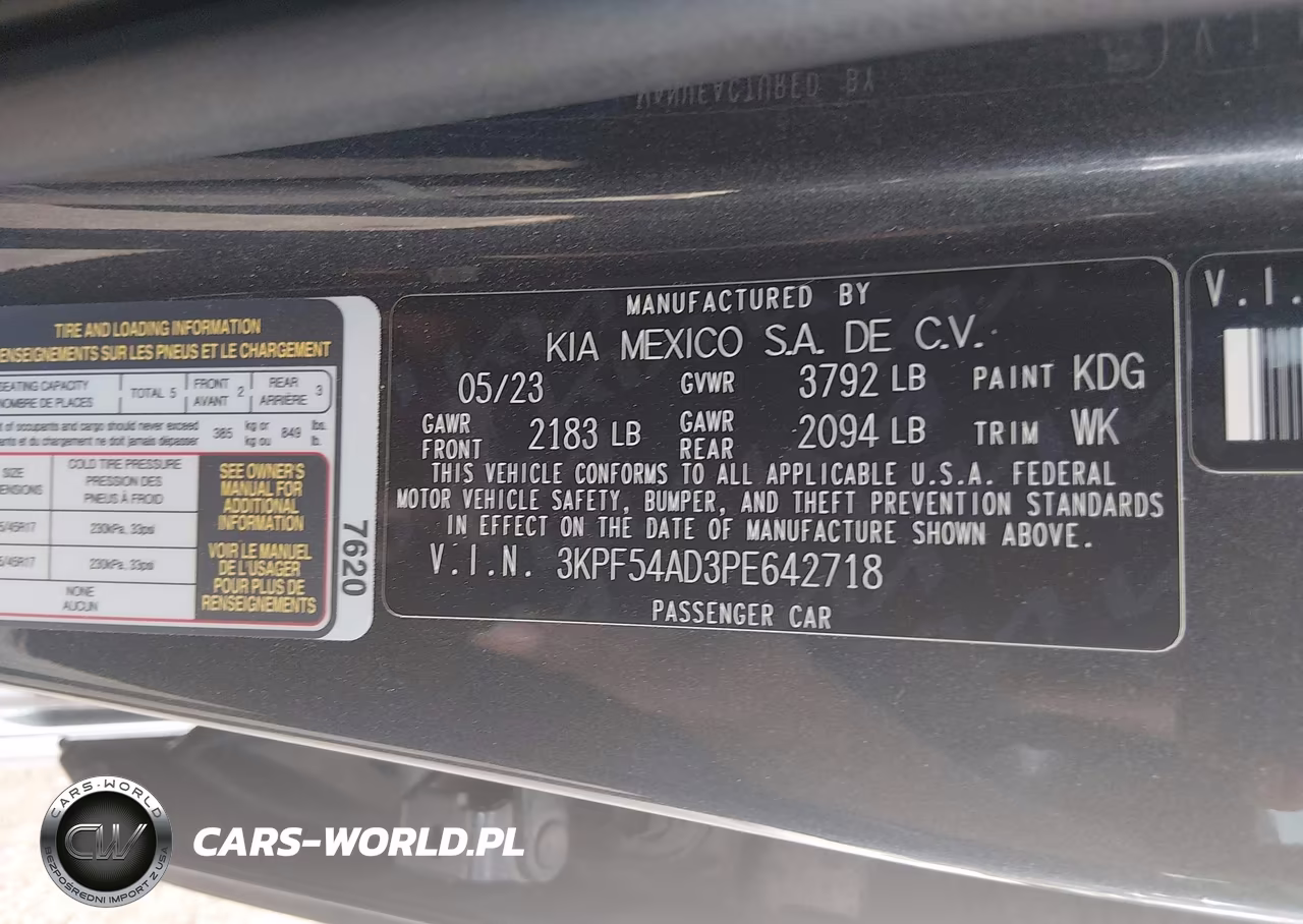 2023 Kia Forte Gt-Line VIN:3KPF54AD3PE642718 - 9