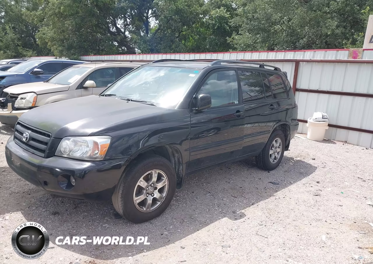 2005 Toyota Highlander V6 VIN:JTEGP21A950064568 - 2
