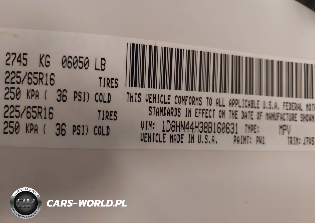2008 Dodge Grand Caravan Se VIN:1D8HN44H38B160631 - 9
