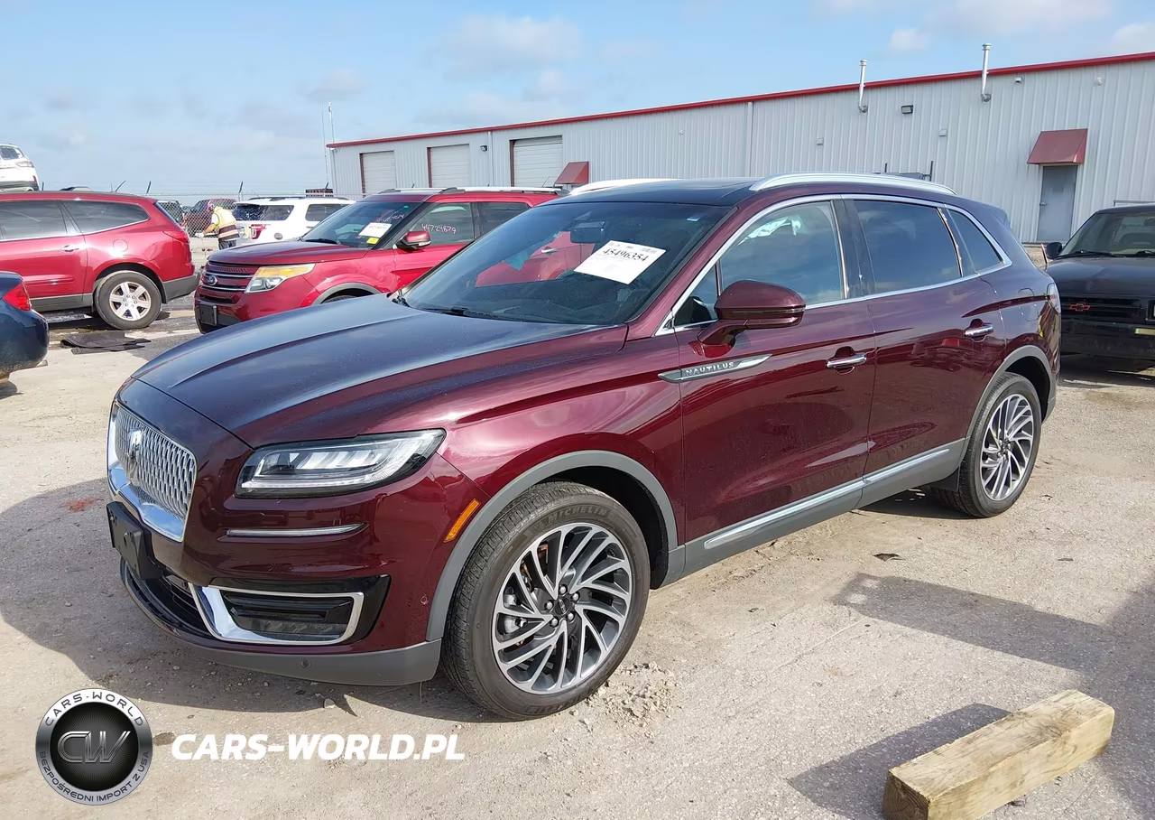 2020 Lincoln Nautilus Reserve VIN:2LMPJ8KP0LBL03092 - 2
