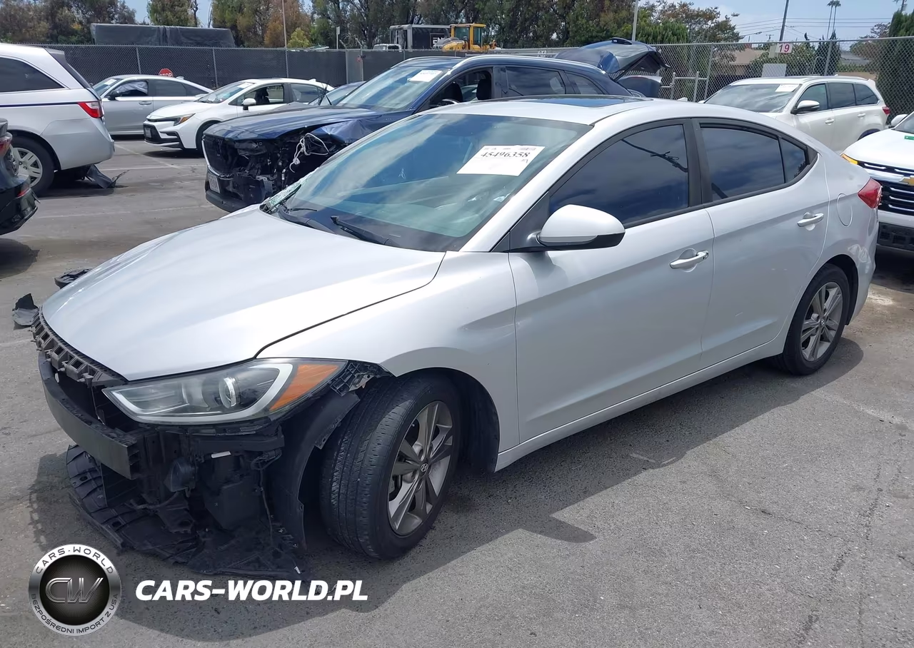 2018 Hyundai Elantra Value Edition VIN:5NPD84LFXJH341718 - 2