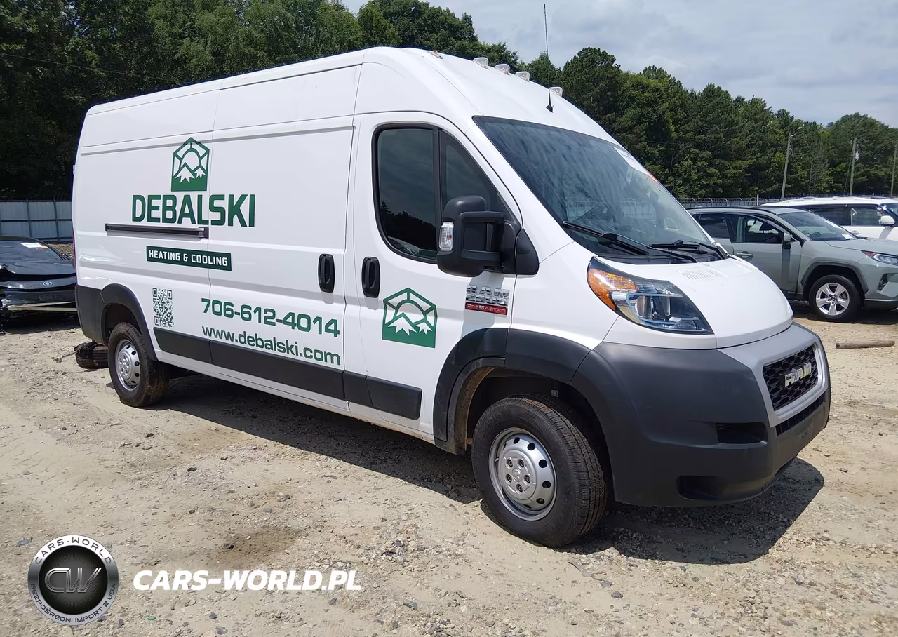 2021 Ram Promaster 2500 High Roof 159 Wb – zdjęcie 1 z 18